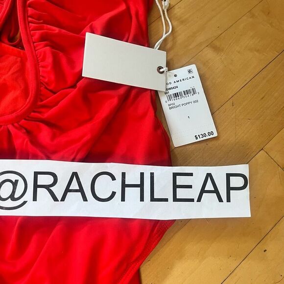 $130 Leilani Halter Neck One-Piece Swimsuit size 1 m8 - Picture 3 of 7